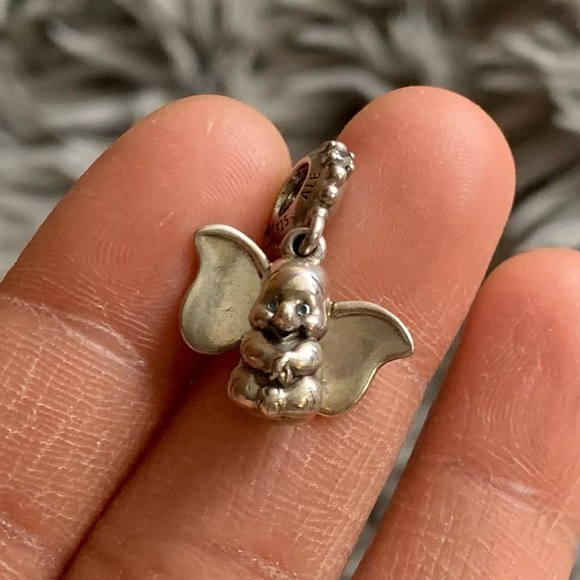 Retired Pandora x Disney Dumbo Dangle Charm Sterling Silver 925 - Picture 7 of 16